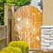 6PCS Large Floral Stencils Set – 14” Dandelion & Butterfly Reusable Painting Templates for Walls, Garden Fence, Wood Furniture & Fabric DIY Decor